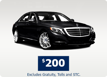 Mercedes Car Service to Newark EWR from New Canaan