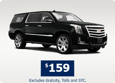 SUV Ridgefield transportation to Westchester White Plains Airport